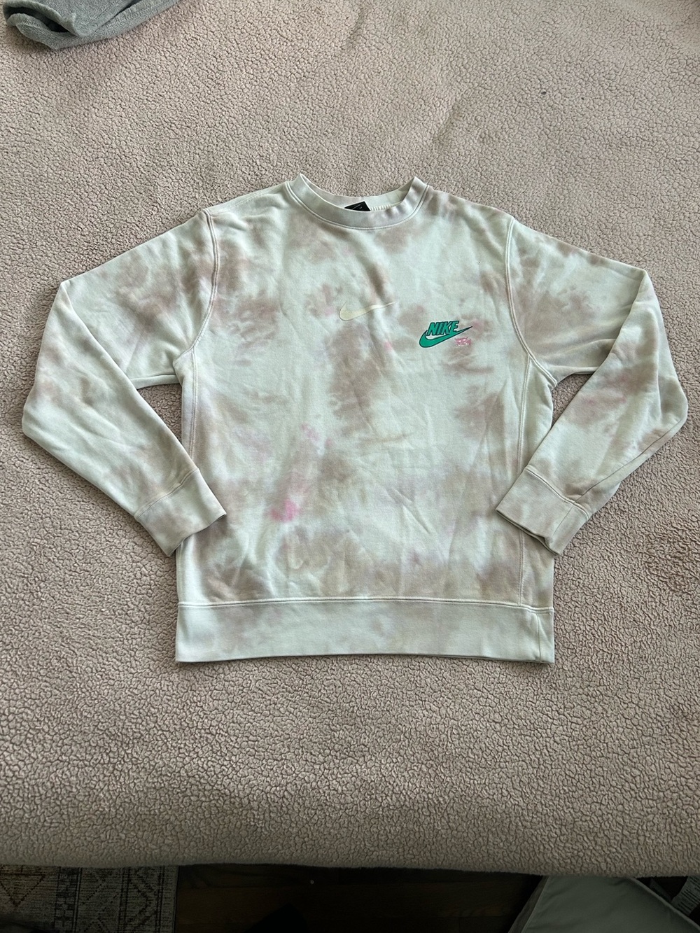 Nike Sportswear Tie Dye Crewneck Sweatshirt Women’s Small